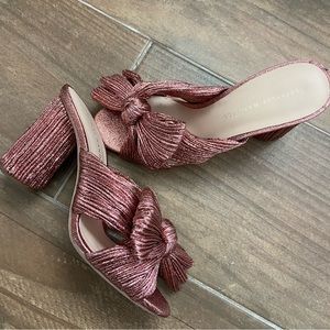 Loeffler Randall Penny Mule Pump Metallic 7M